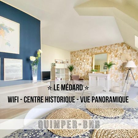 Apartamento Le Medard - Confort - Wifi - Centre Historique - Entree Autonome Quimper Exterior foto