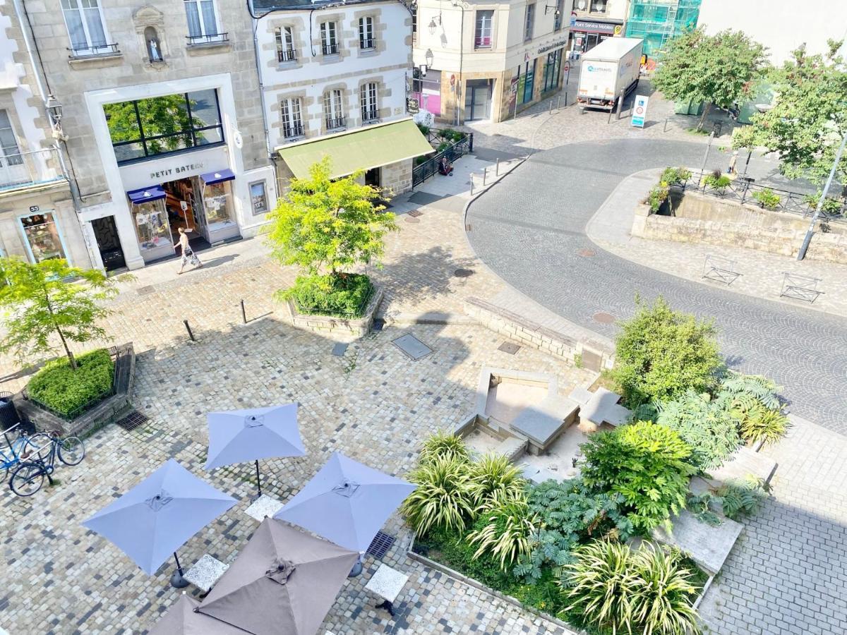 Apartamento Le Medard - Confort - Wifi - Centre Historique - Entree Autonome Quimper Exterior foto