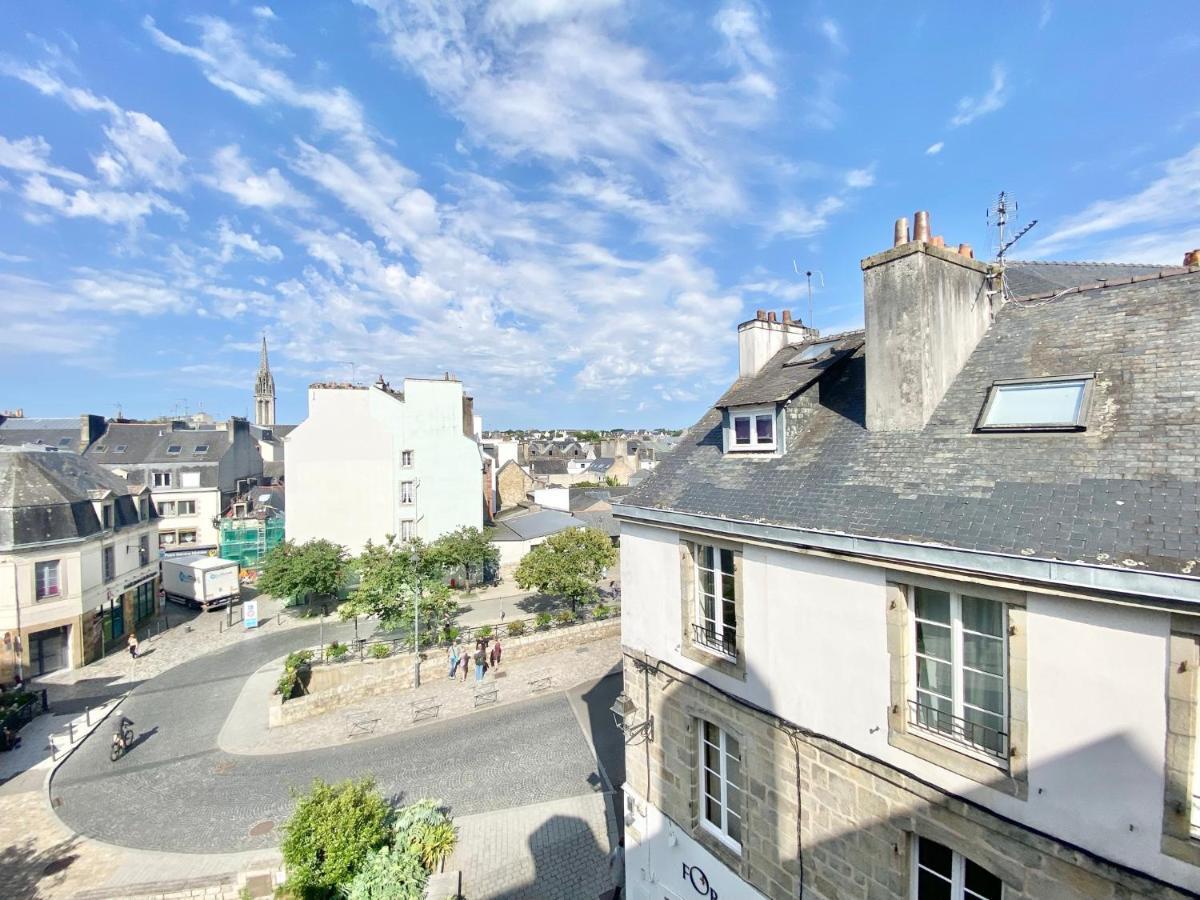 Apartamento Le Medard - Confort - Wifi - Centre Historique - Entree Autonome Quimper Exterior foto